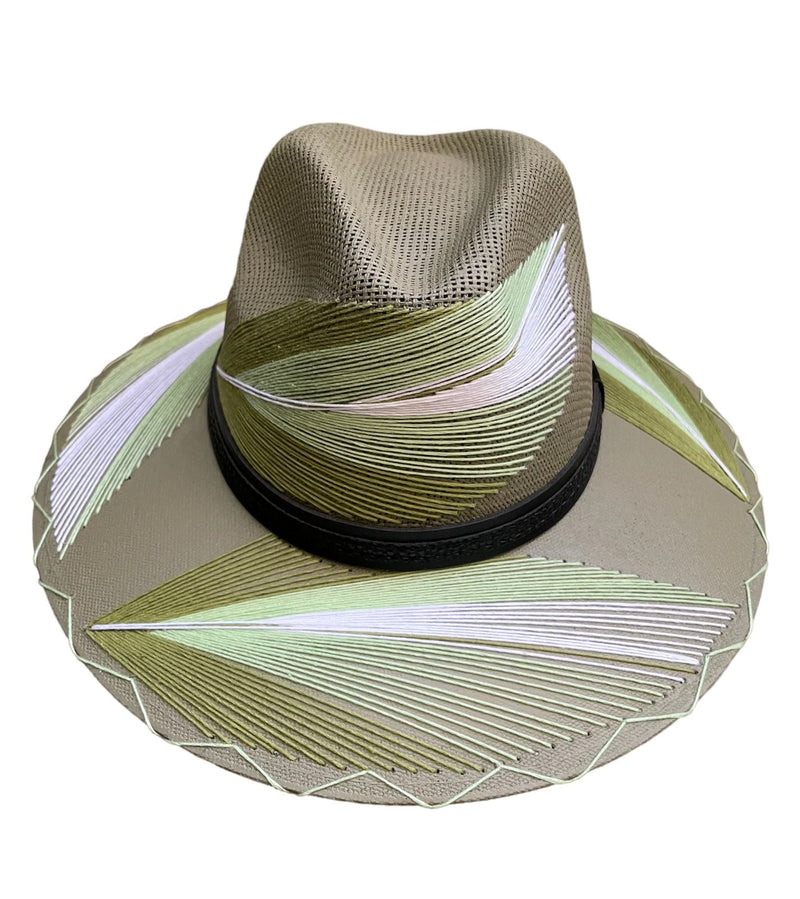 Pluma Embroidered Hat