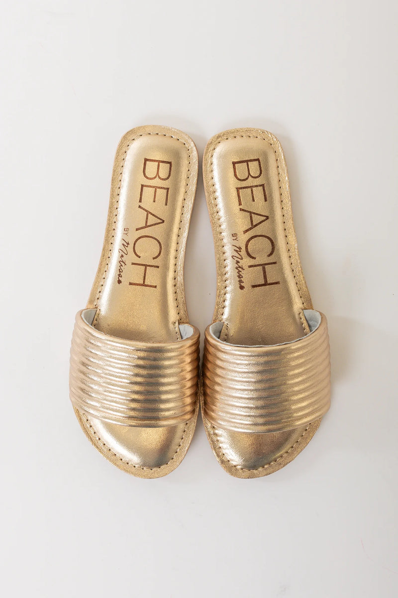Troller Gold Sandals