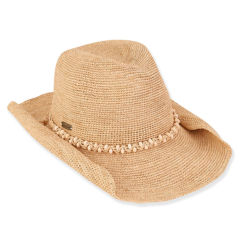 Marianella Raffia Western Hat