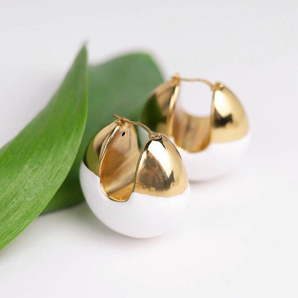 Boule Hoops Earrings