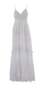 Greta White Dress