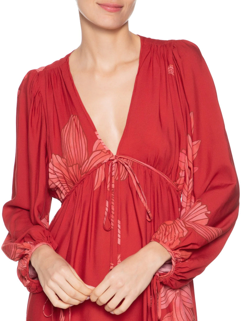 Orchid Boho Dress