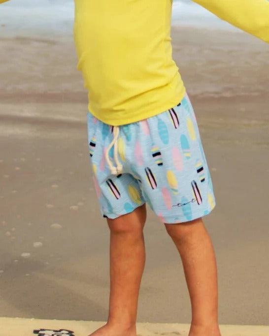 Surf's Up Boy Swim Trunks