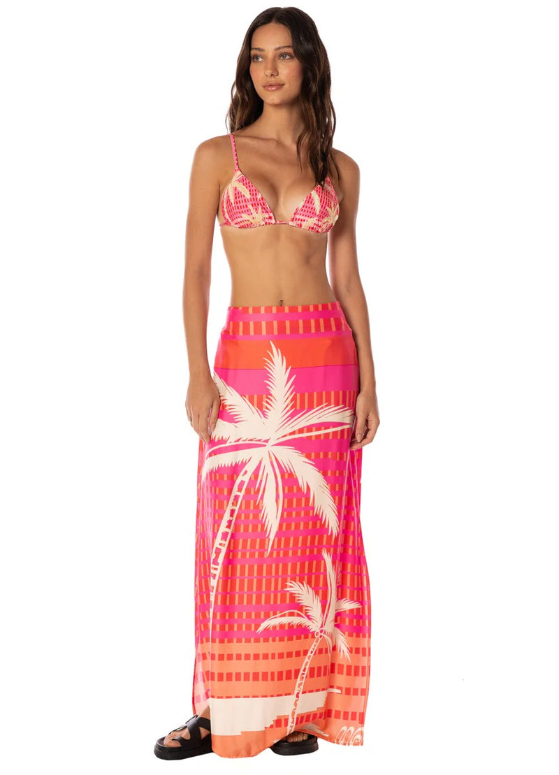 Palm Echo Long Skirt