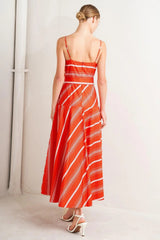 Sunset Stripe Dress