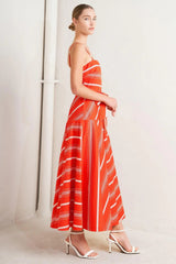 Sunset Stripe Dress