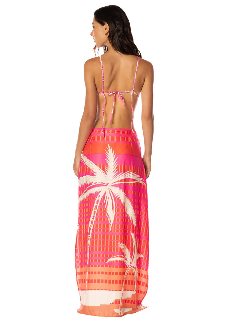 Palm Echo Long Skirt