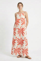 Maui Coral Shift Dress