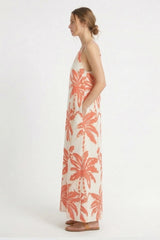 Maui Coral Shift Dress