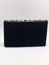 Mila Gold Beaded Clutch