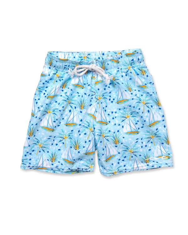 Sailboats Boy Trunks