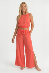 Coral Pants