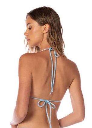 Zoe Maui Blue Bikini Set