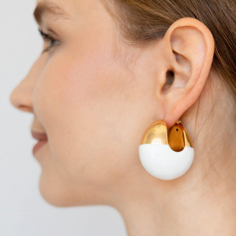 Boule Hoops Earrings