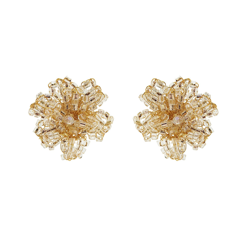 Aster Flower Earrings
