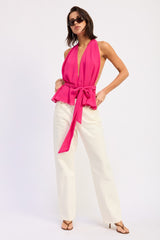 Vesper Backless Top