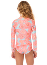 Tropical Bloom Odyssey Girls Rashguard Set