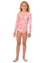 Tropical Bloom Odyssey Girls Rashguard Set