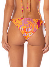 Aloha Dream Shining Tie Side Bikini Bottom