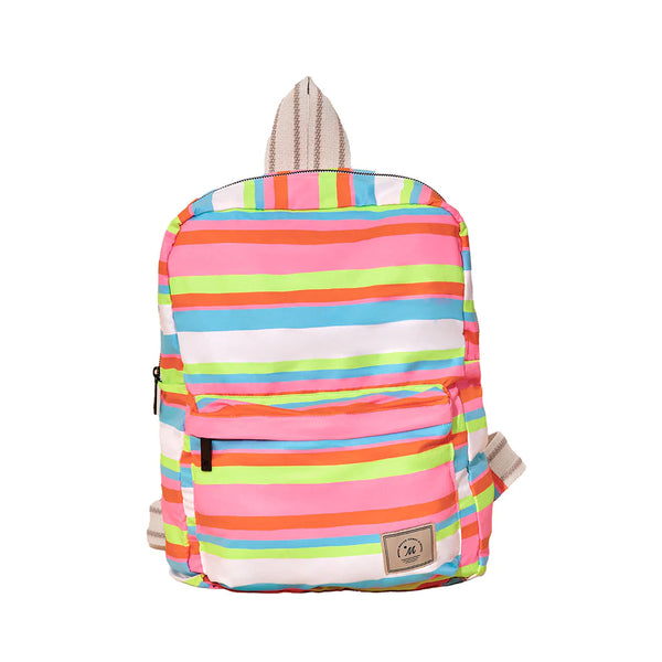 Neon Stripes Dream Packable Backpack