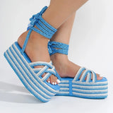 Sandralyn Platform Sandals