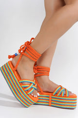 Sandralyn Platform Sandals