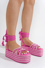 Sandralyn Platform Sandals