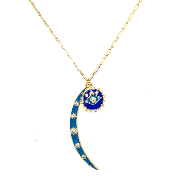 Blue Moon Necklace