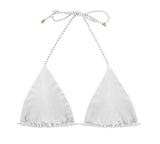 Shimmer White Tri-Rope Top