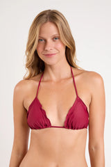 Touch Carmim Frufru Top