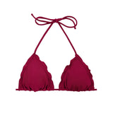 Touch Carmim Frufru Top