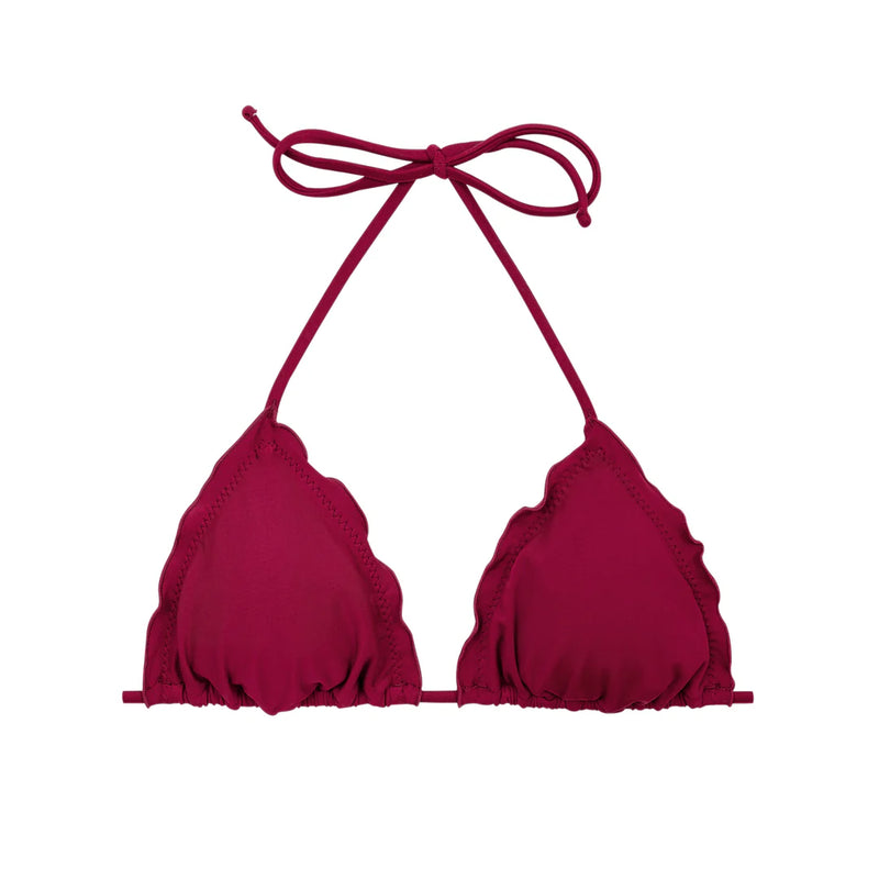 Touch Carmim Frufru Top