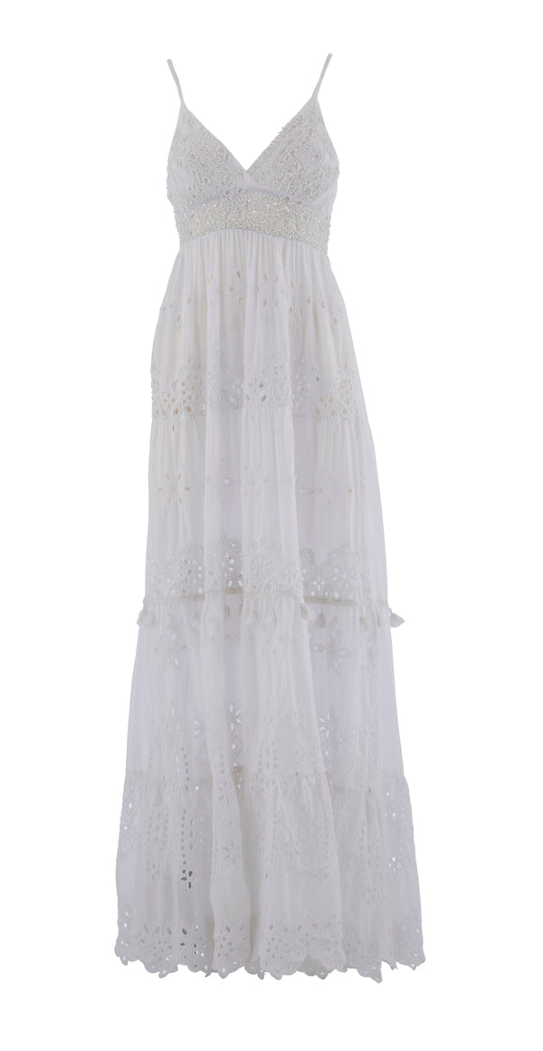 Greta White Dress