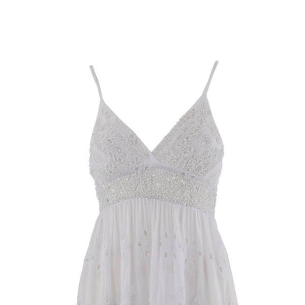 Greta White Dress