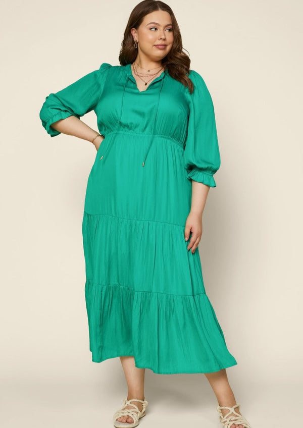 Becky Dress - Green