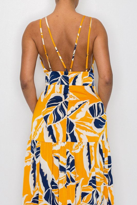 Carmen Dress - Mustard