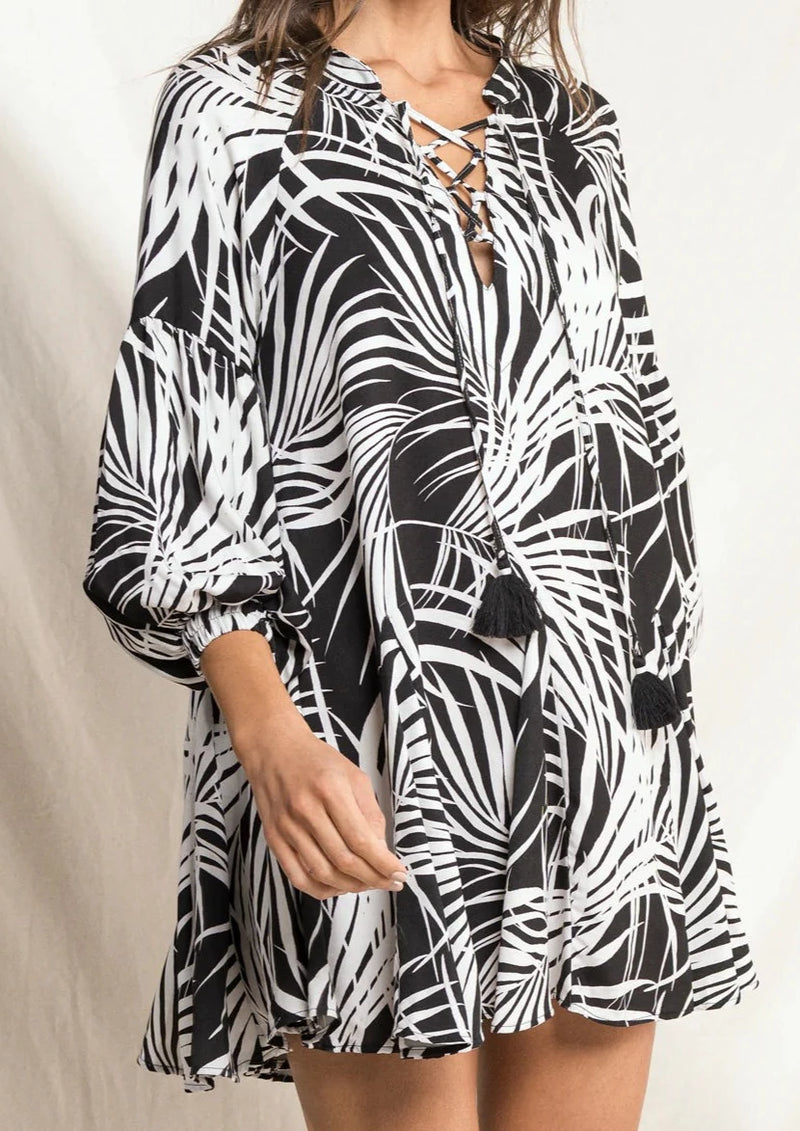 Areca Palm Madeleine Tunic