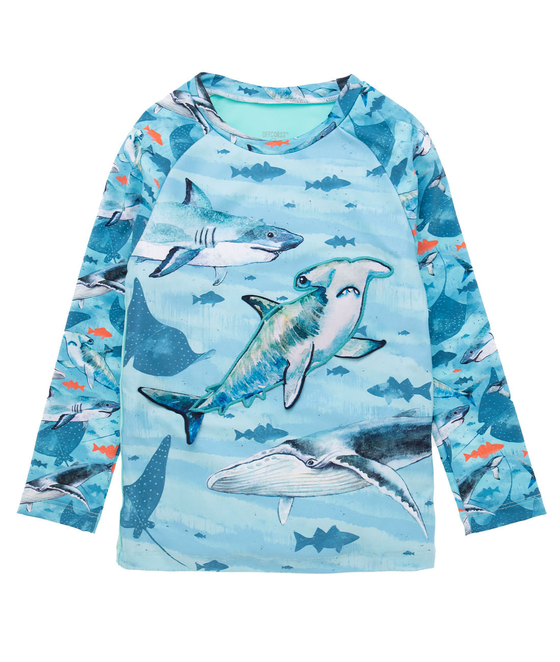 Shark Boys Long Sleeve Rash Guard – Alaire Resortwear