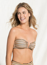 Aloha Irene U Wire Bandeau Bikini Top