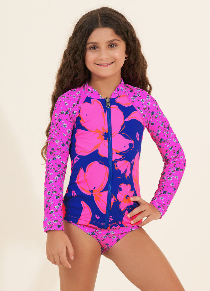 Happyflower Cherish Girls Rashguard Set