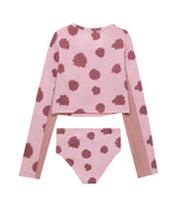 Pink Spots Girls Tankini