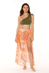 Mutis Mandarine Long Skirt