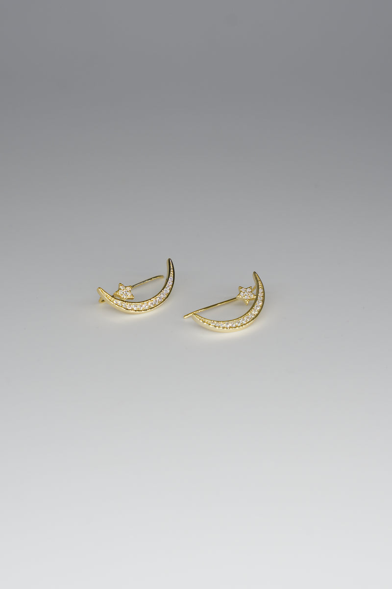 Moonlight Climber Earring