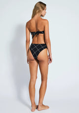 Giselle Black Check One Piece