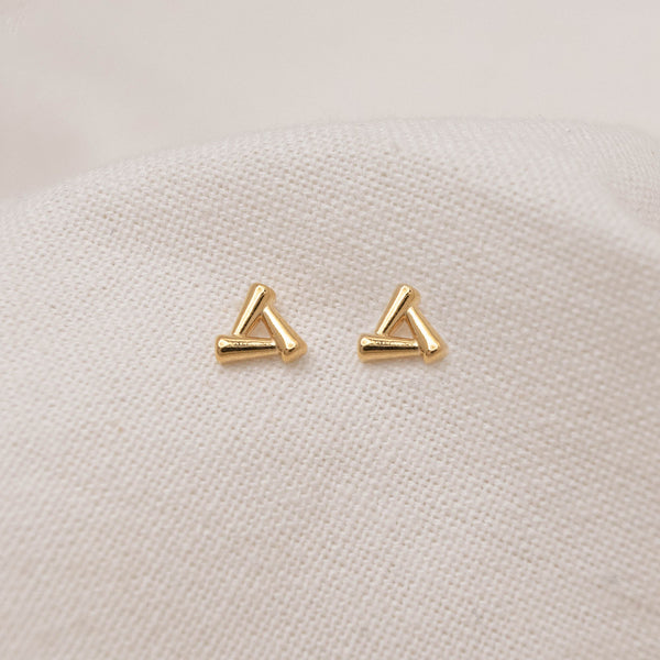 Triangle Mystique Studs