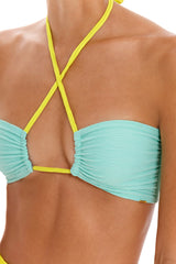 Aquamarine Bikini Top
