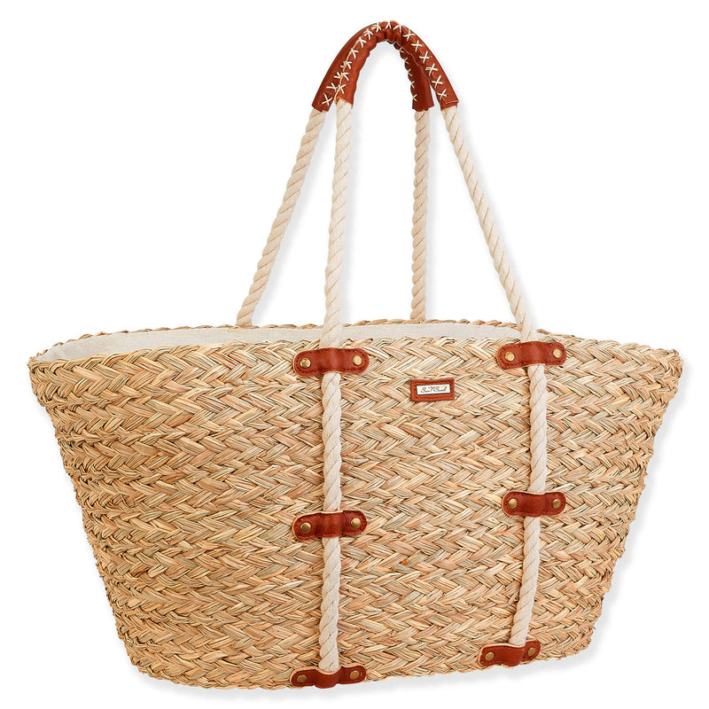 Leilany Seagrass Tote Bag