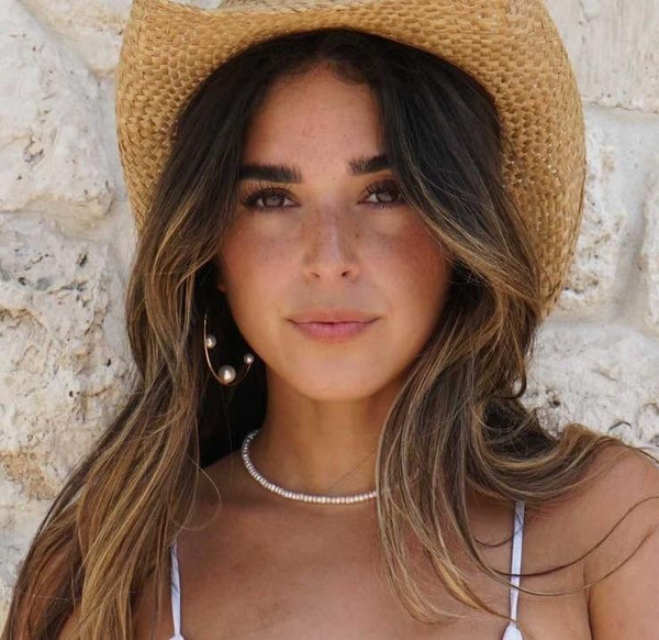 Mini Round Fresh Water Pearl Necklace