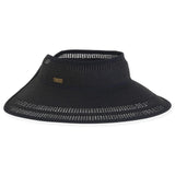 Noelani Black Travel Visor