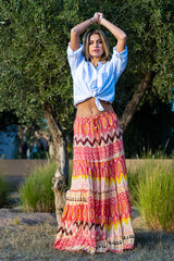 Costa Maxi Flare Skirt